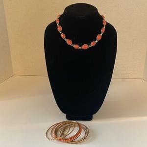 Napier Necklace and Bracelets